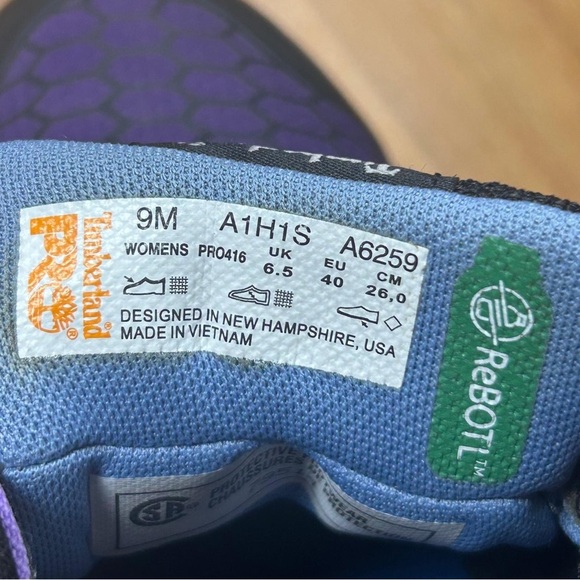 Timberland Pro Safety Steel Toe Shoes Size 9M - Picture 10 of 14